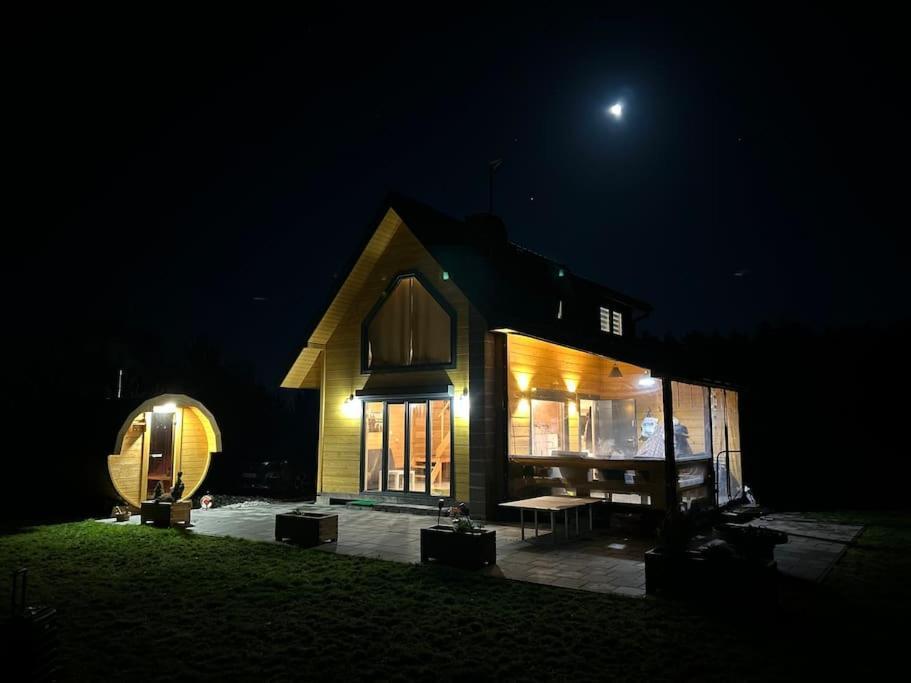 Dom Male Mazury Villa Drozdowo Exterior foto
