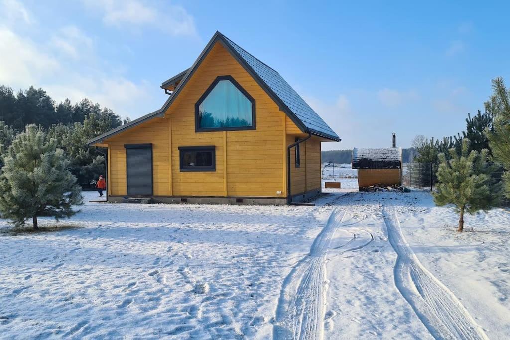Dom Male Mazury Villa Drozdowo Exterior foto